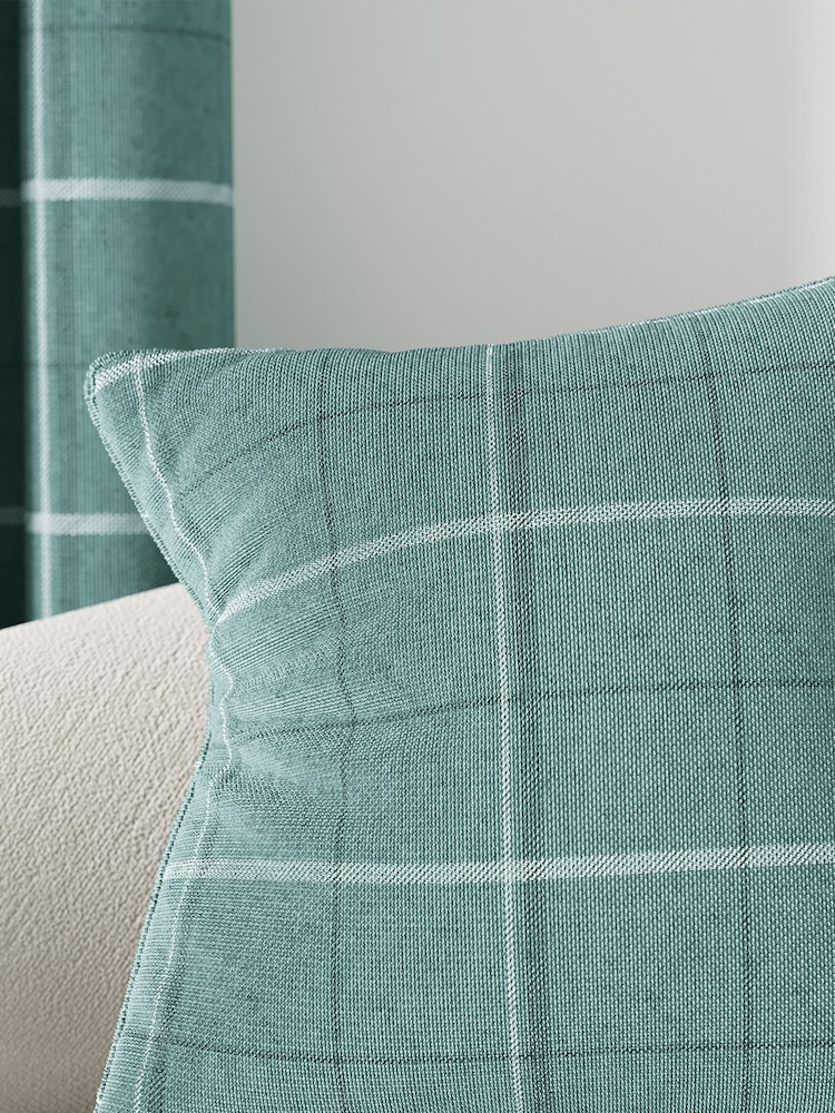 Helena Springfield Blue Harper Cushion - Image 1 of 3 Helena Springfield Blue Harper Cushion - Image 1 of 3