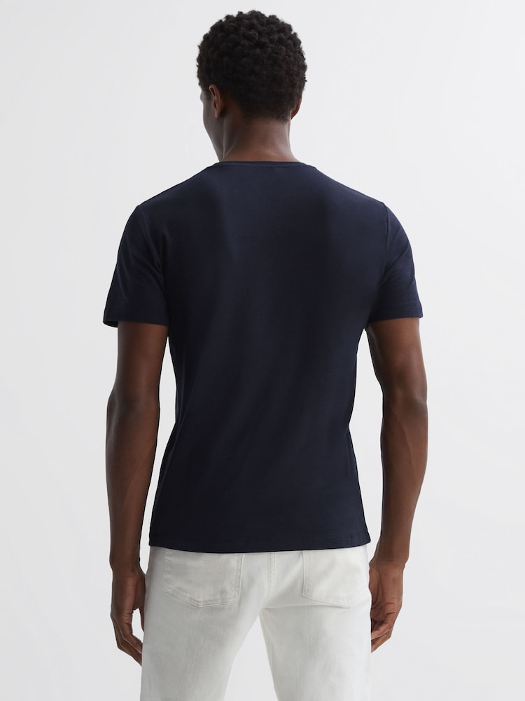 Paige Deep Anchor Cash Paige Crew Neck T-Shirt - Image 4 of 4