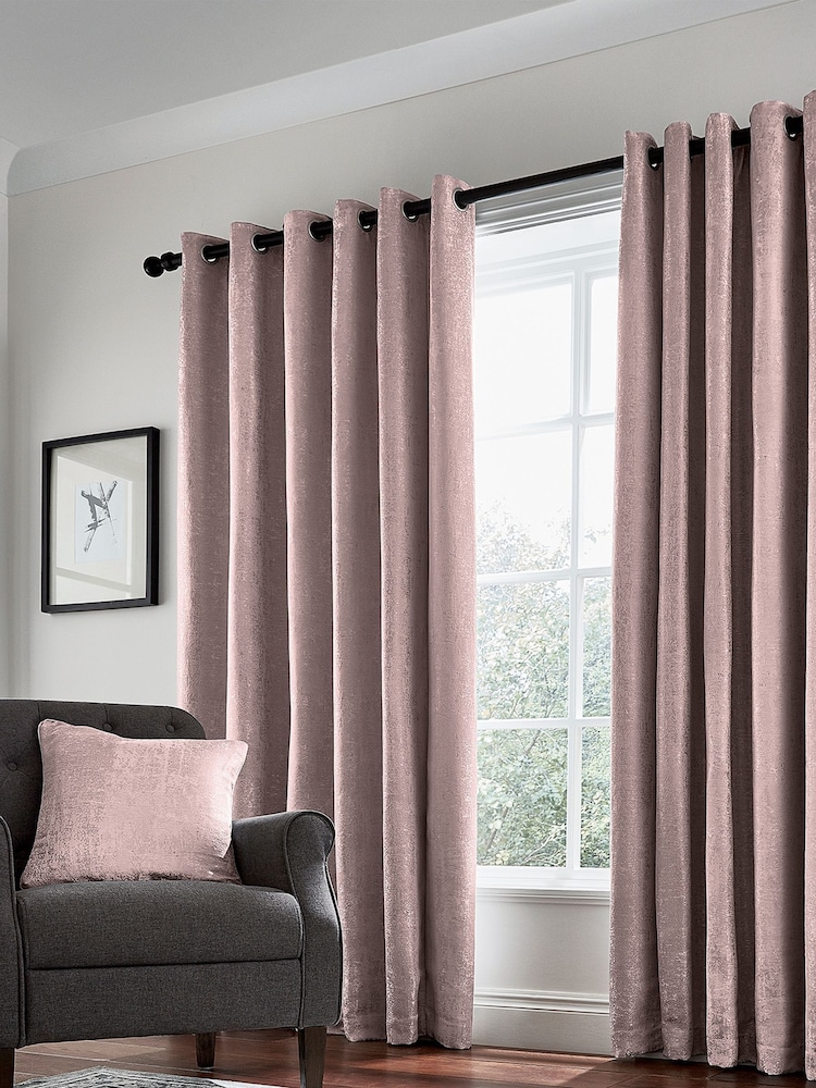Helena Springfield Roma Lined Eyelet Curtains - Imagem 1 de 3