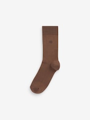 Neutrals 10 Pack Embroided Lasting Fresh Socks - Image 8 of 13