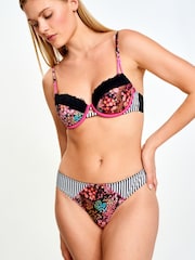 B by Ted Baker Satin-Balconett-BH, schwarz - Bild 1 von 6