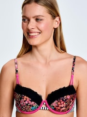 B by Ted Baker Satin-Balconett-BH, schwarz - Bild 3 von 6