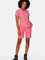 Regatta Pink Mindano VII Short Sleeve Shirt - Image 1 of 8