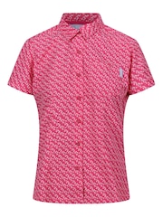 Regatta Pink Mindano VII Short Sleeve Shirt - Image 5 of 8