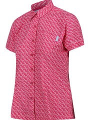 Regatta Pink Mindano VII Short Sleeve Shirt - Image 7 of 8