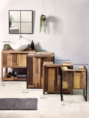 Natural Bronx Vanity Unit Under Sink Storage Unit - Image 8 of 8