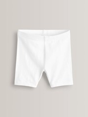 Bijela - Paket 5 kratkih hlača od rastezljivog pamuka (3-16god.) - Slika 10 od 10