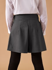 Grey High Waisted School Shorts (3-16yrs) - Image 2 of 5