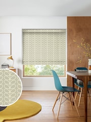 Orla Kiely Pebble 100% Cotton Linear Stem Made to Measure Roman Blind - Image 1 of 6
