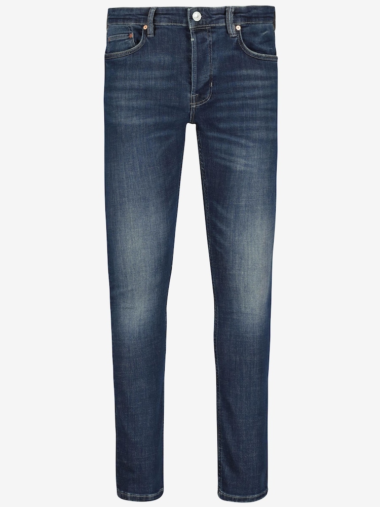 AllSaints Blue Cigarette Slim Tapered Fit Jeans - Image 7 of 7