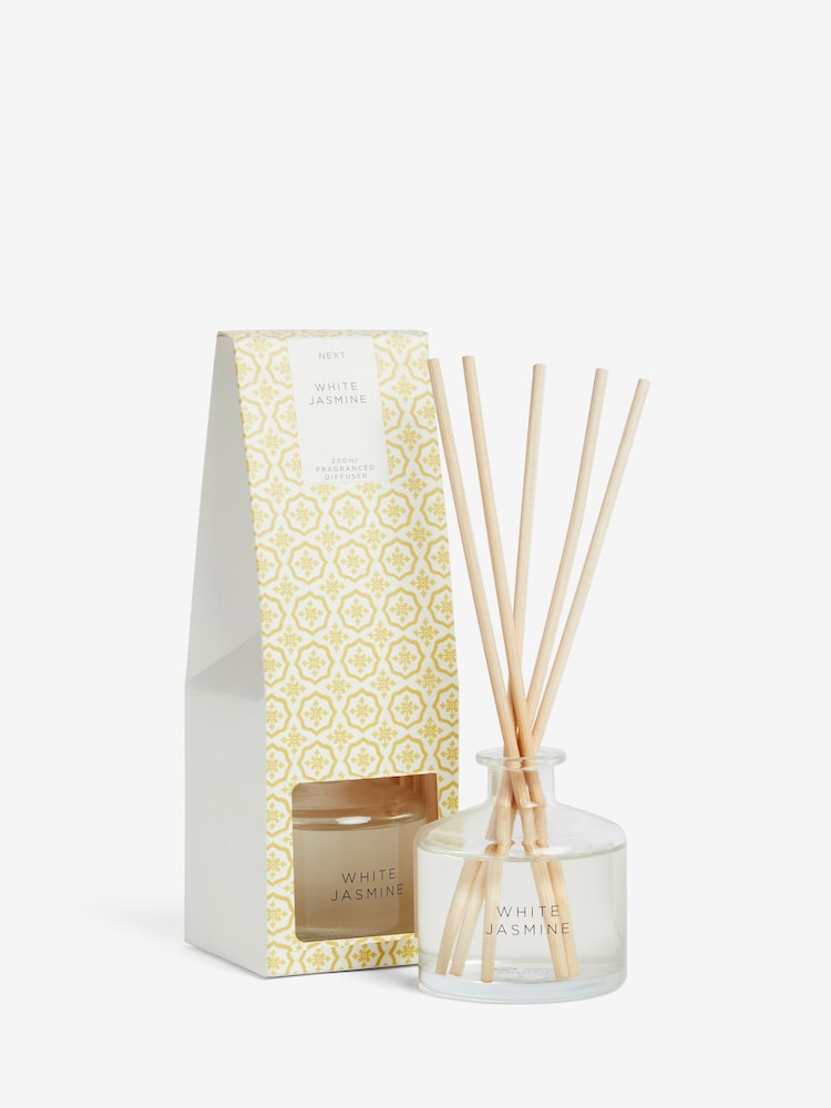 White Jasmine 200ml Fragranced Reed Diffuser - Image 3 of 3