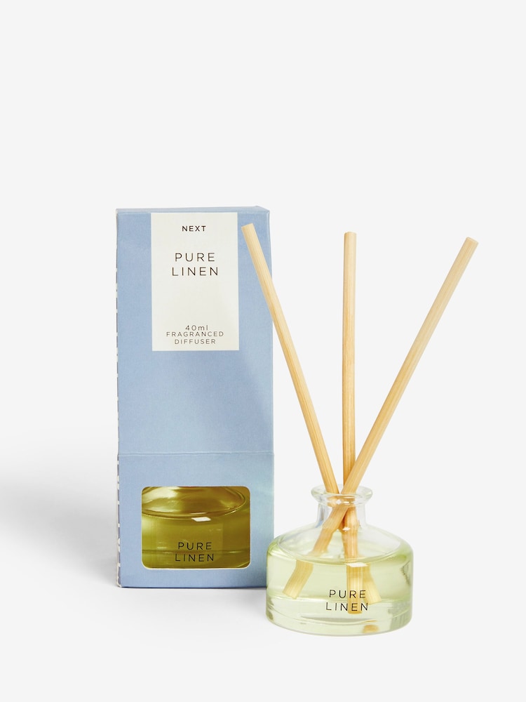 Linen 40ml Fragranced Reed Diffuser - Image 4 of 4