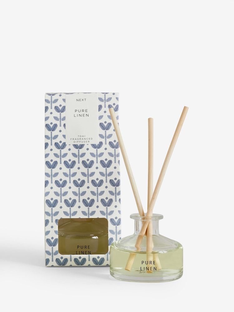 Linen 70ml Fragranced Reed Diffuser - Image 4 of 4