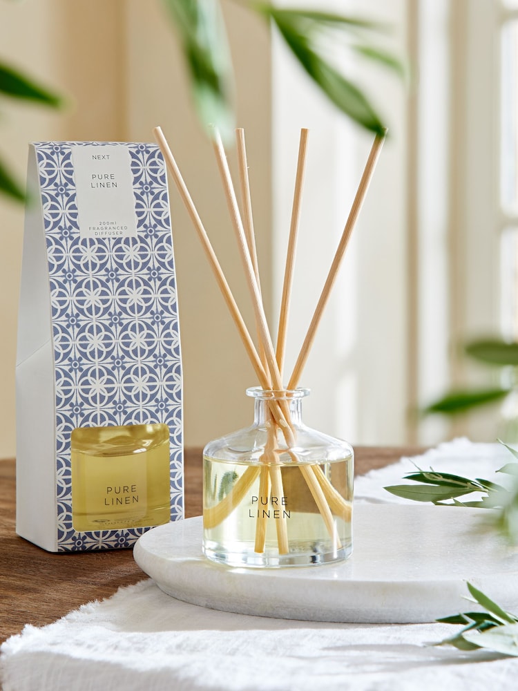 Linen 200ml Fragranced Reed Diffuser - Image 1 of 5