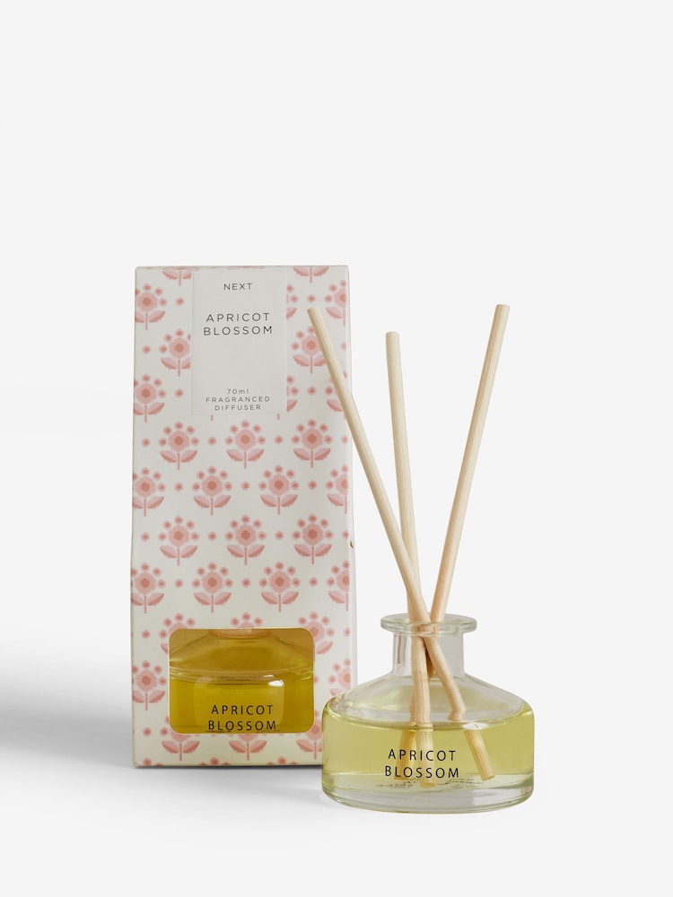 Apricot Blossom 70ml Fragranced Reed Diffuser - Image 3 of 3 Apricot Blossom 70ml Fragranced Reed Diffuser - Image 3 of 3
