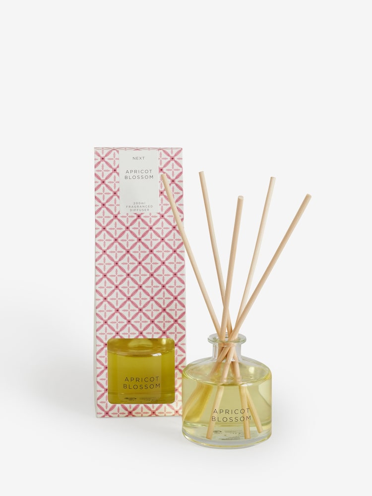Apricot Blossom 200ml Fragranced Reed Diffuser - Image 4 of 4