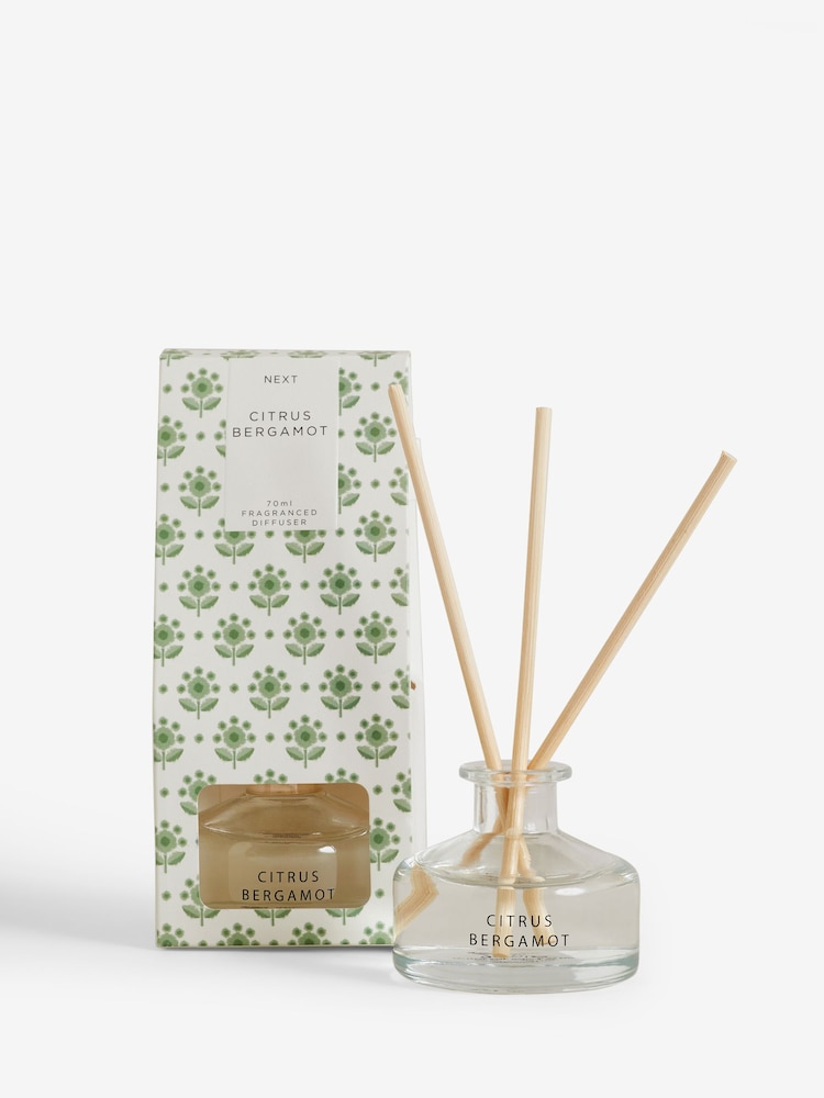 Citrus Bergamot 70ml Fragranced Reed Diffuser - Image 4 of 4