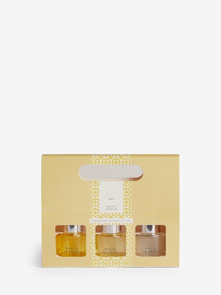 White Jasmine Set of 3 Fragranced Reed Diffuser - Image 4 of 4
