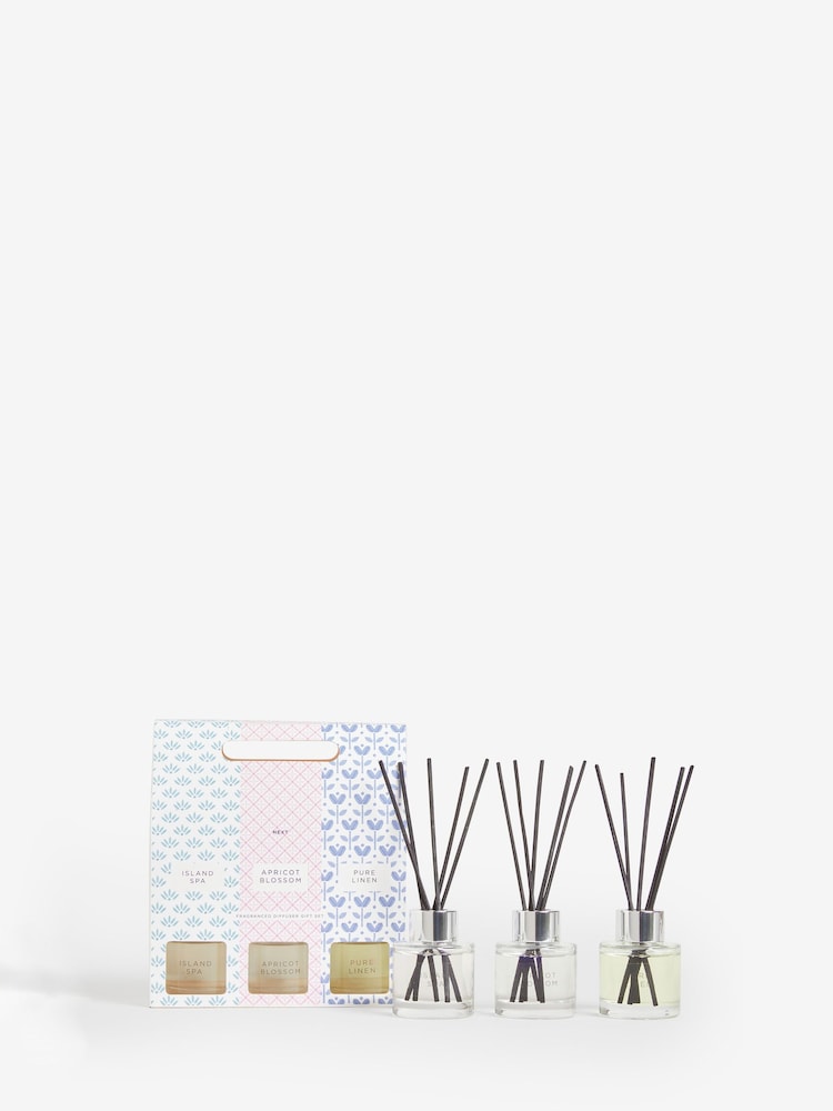 Apricot Blossom Set of 3 Fragranced Reed Diffuser - Image 3 of 3