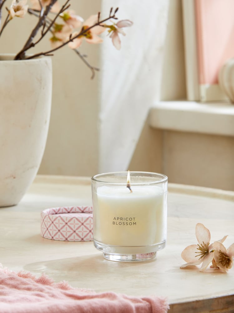 Pink Apricot Blossom Small Candle - Image 1 of 1