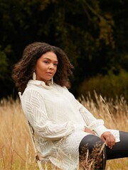 Live Unlimited White Burnout Hanky Hem Shirt - Image 1 of 7