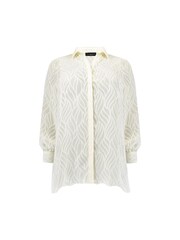 Live Unlimited White Burnout Hanky Hem Shirt - Image 7 of 7