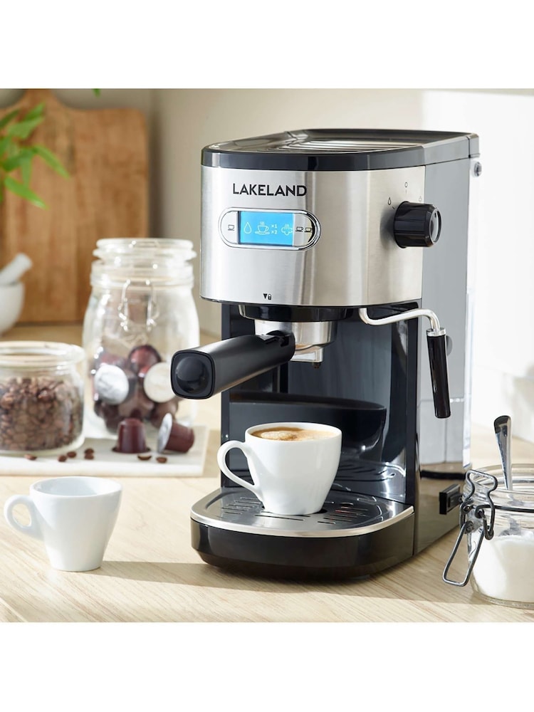 Lakeland Black 3-In-1 Espresso Maker - Image 1 of 4