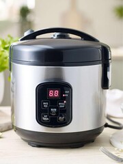 Lakeland Silver 1L Digital Rice Cooker - Image 1 of 4