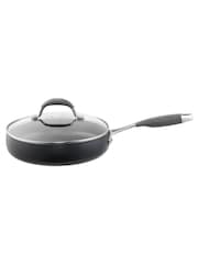 Lakeland Pewter Grey Hard Anodised 24 Sauté Pan - Image 2 of 4