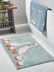 Goose And Friend Badematte aus 100 % Baumwolle - Bild 1 von 4