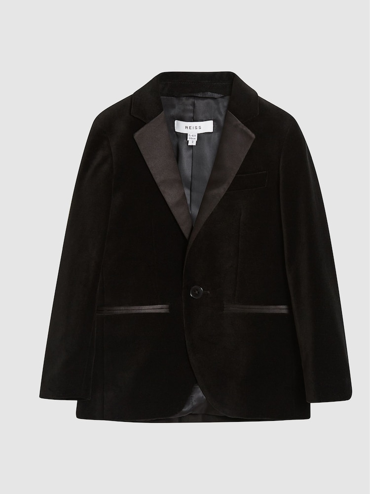Reiss Ace Junior Velvet Blazer - Image 2 of 6