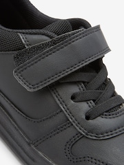 Negro - Zapatillas escolares con cordones elásticos - Imagen 10 de 11