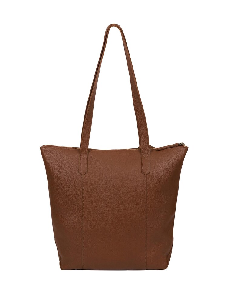 Cultured London Havering Leather Tote Bag - Image 2 of 6