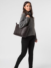 Cultured London Hillingdon Leather Tote Bag - Image 1 of 5