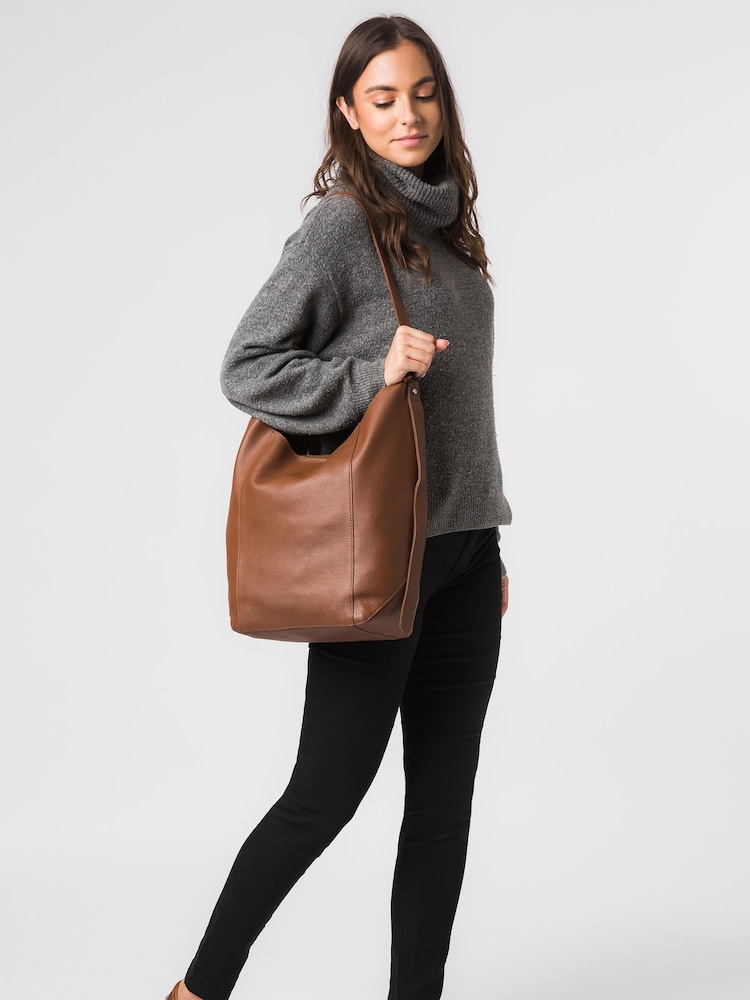 Cultured London Harrow Leather Shoulder Bag - Image 1 of 6