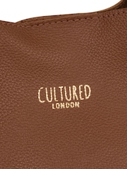 Cultured London Harrow Leather Shoulder Bag - Image 6 of 6