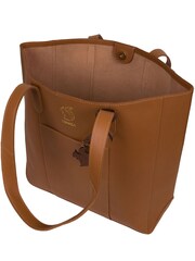 Conkca Hardy Vegetable-Tanned Leather Shopper Bag - Image 4 of 5