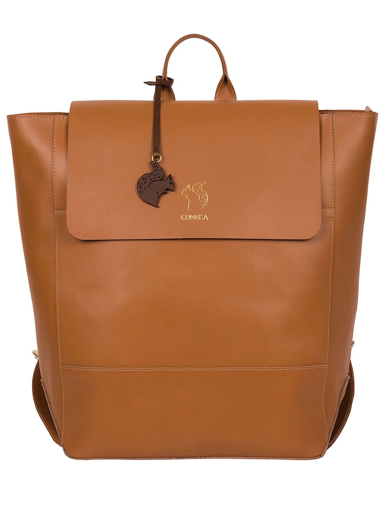 Conkca Butler Vegetable-Tanned Leather Backpack - Image 2 of 5