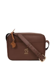Conkca Tatum Vegetable-Tanned Leather Cross-Body Bag - Image 1 of 5