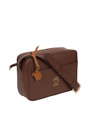 Conkca Tatum Vegetable-Tanned Leather Cross-Body Bag - Image 4 of 5