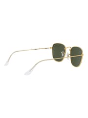 Ray-Ban Frank Gold Frame Sunglasses - Image 10 of 12