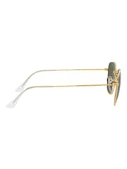 Ray-Ban Frank Gold Frame Sunglasses - Image 11 of 12