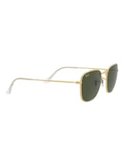 Ray-Ban Frank Gold Frame Sunglasses - Image 12 of 12