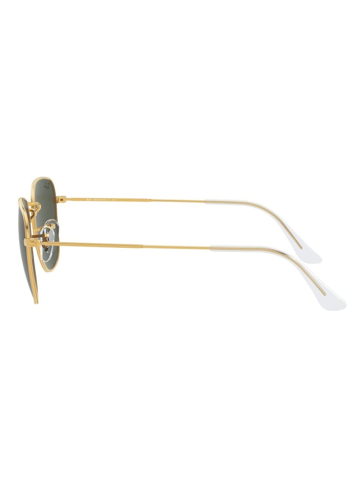 Ray-Ban Frank Gold Frame Sunglasses - Image 6 of 12