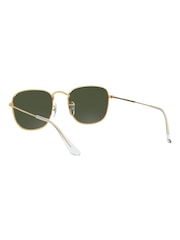Ray-Ban Frank Gold Frame Sunglasses - Image 8 of 12