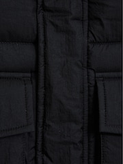 Reiss Black Westbrook Jr Puffer Gilet - Image 6 of 6