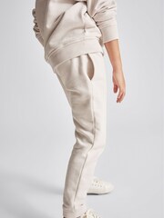 Reiss Cream Oversized Garment Dye Joggers - Image 3 of 6