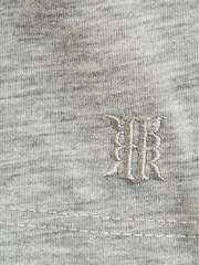 Gris oscuro - Camiseta con cuello redondo Bless de Reiss - Imagen 6 de 6