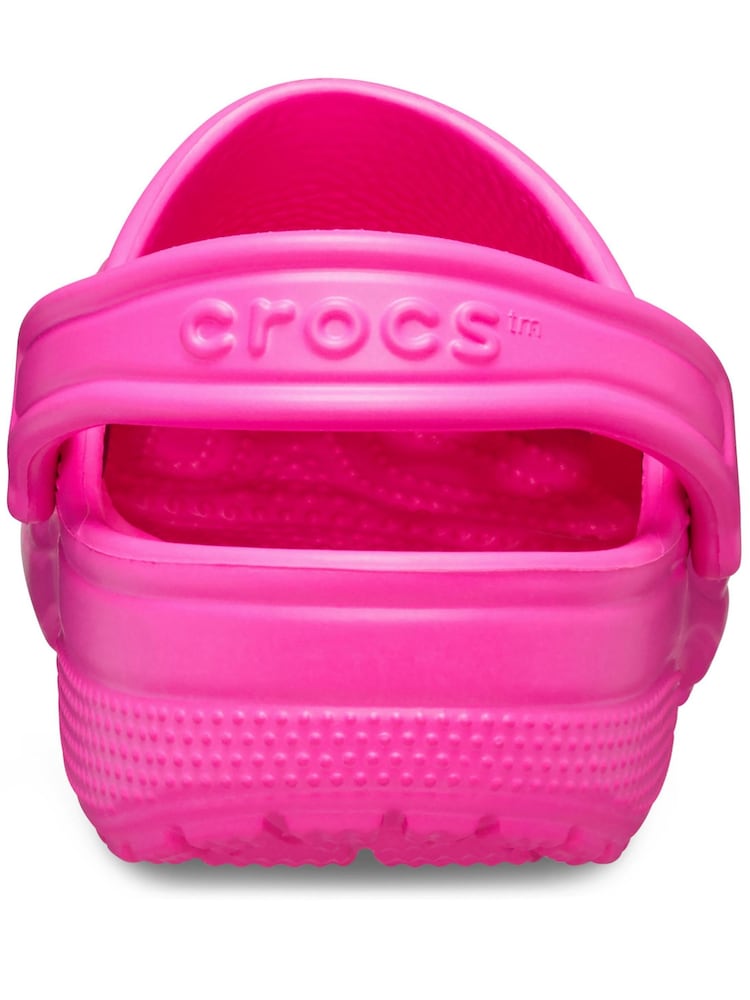 Crocs Hot Pink Adults Classic Clogs - Image 2 of 7