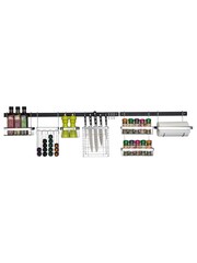 Hahn Chrome Metro Chrome Wall Rail Mill Caddy - Image 3 of 4